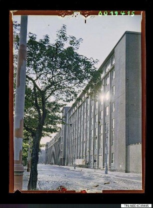 Neues Bildröhrenwerk, Fassade, Foto 1960