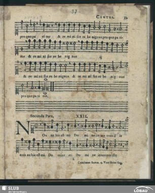 XXII. Nonne hic est; SWV 74