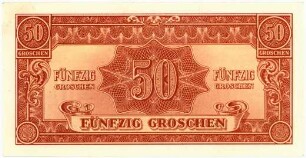 Geldschein, 1/2 Schilling, 1944