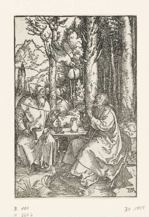 Heilige Einsiedler Antonius und Paulus