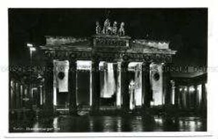 Brandenburger Tor bei Nacht