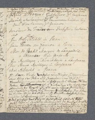 Notizen über Bibliotheken und Auktionen betreffend Baron [...] von Friesen