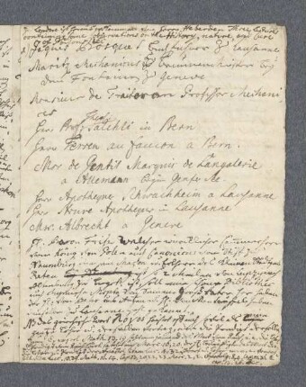 Notizen über Bibliotheken und Auktionen betreffend Baron [...] von Friesen