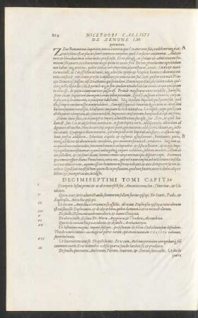 Decimiseptimi Tomi Capita.