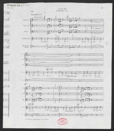 [Così fan tutte] : Scena VII : Fiordiligi sola : Recitativo