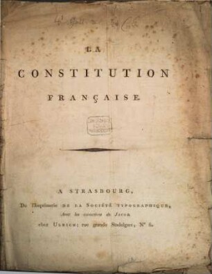 Constitution française