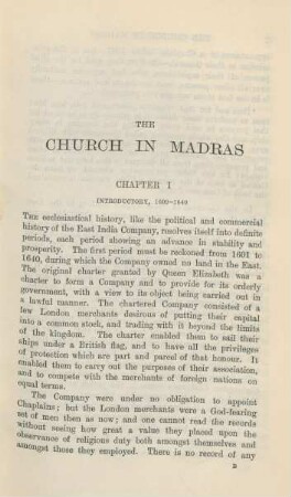 Chapter I. Introductory, 1609-1640