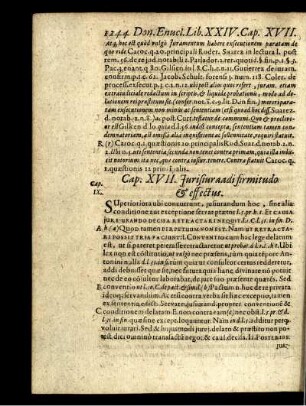 Cap. XVII. Jurisiuraadi firmitudo & effectus