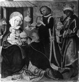 Szenen der Verkündigung und der Geburt Christi