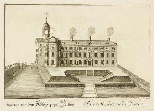 Eutin - Schloss, Südfassade