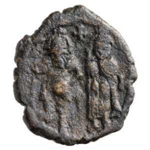 Münze, Halbfollis, 610 - 641