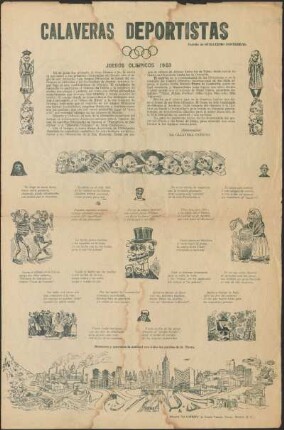 Calaveras deportistas