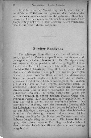 Zweiter Rundgang.