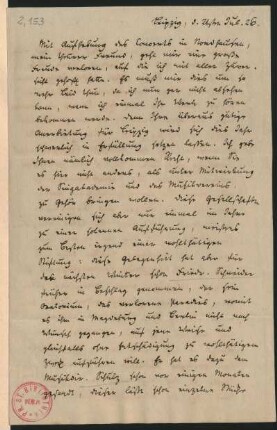 Brief an Louis Spohr : 21.07.1826