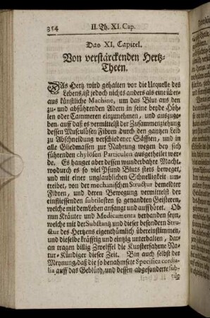 Das XI. Capitel. Von verstärckenden Hertz-Theen.