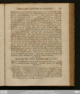 §. CLXVII. Quaenam sint officia Ministrorum Ecclesiae?