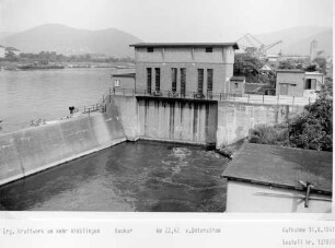 Wehrkraftwerk Wieblingen Unterwasser