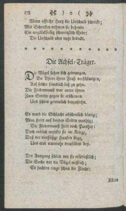 Die Achsel-Träger