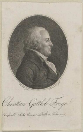 Bildnis des Christian Gottlob Frege