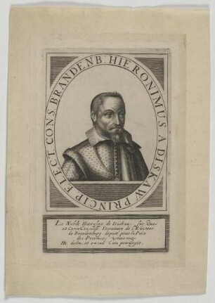 Bildnis des Hiernonimus a Dieskaw