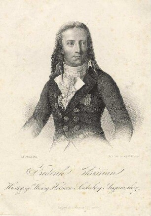 Bildnis von Friedrich Christian II. (1765-1814), Herzog von Schleswig-Holstein-Sonderburg-Augustenburg