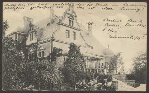 Ansichtskarte Offizierskasino Garde-Kürassier-Regiment, 1912