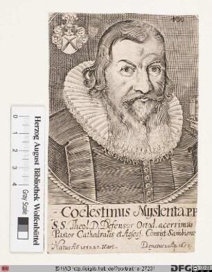 Bildnis Coelestin Myslenta (Mislenta)