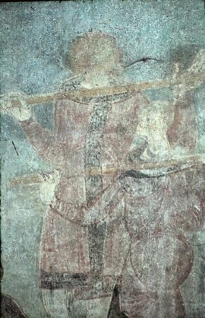 2. Bildfeld von Osten: Die Auferweckung des Jünglings von Nain