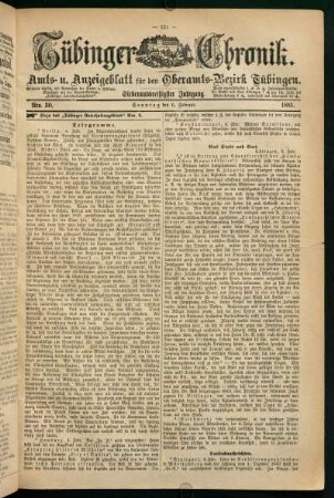 6. Februar (Nro. 30) - 13. Februar (Nro. 36)