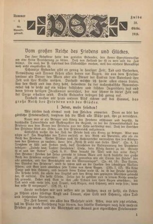 Ausgabe vom 28. Oktbr. 1916
