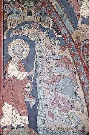 Typologische Szenen aus dem Alten und Neuen Testament