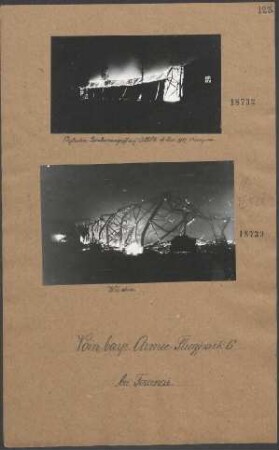 Englischer Bombenangriff auf Armeeflugpark 6
