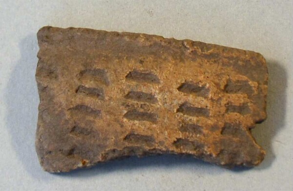 Fragment eines Gefäßes