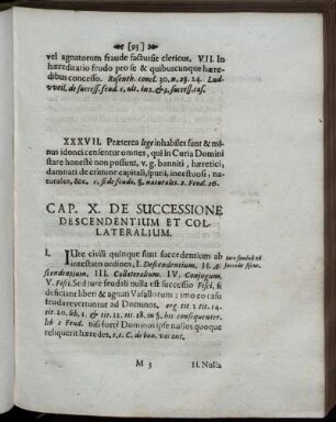 Cap. X. De Successione Descendentium Et Collateralium