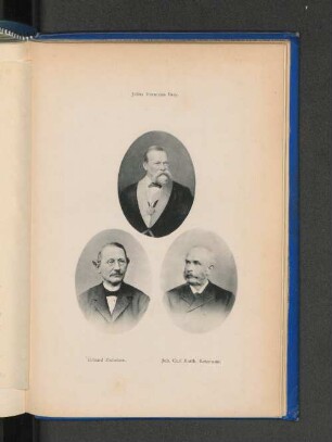 Julius Hermann Brey. Eduard Zinkeisen. Joh. Carl Barth. Retzmann.