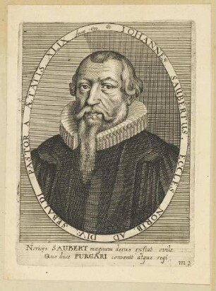 Bildnis des Iohannes Saubertus