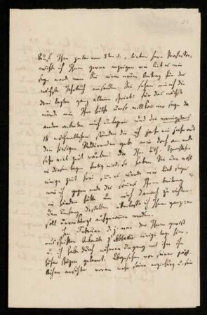 Nr. 26: Brief von Heinrich Ewald an August Dillmann, Göttingen, 25.4.1857
