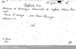 Historia Gallica C 0010: Historia Gallica C 0010
