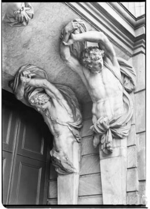 Potsdam, Stadtschloss, Eingang zum Treppenhaus, Detail.