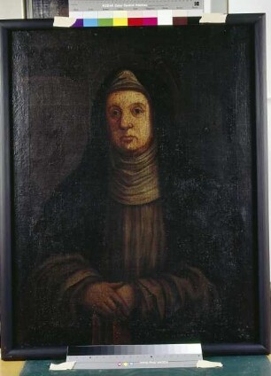 Bildnis einer heiligen Ordensfrau