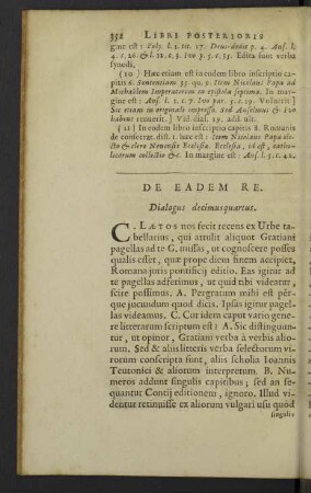 Dialogus decimusquartus - vigesimus.