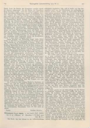 269-271 [Rezension] Kühnemann, Eugen, Herder. 2., neu bearb. Aufl