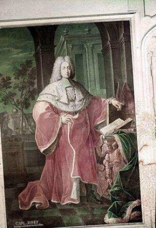 Bildnis des Herzogs Karl Josef von Lothringen, Kurfürst und Erzbischof von Trier