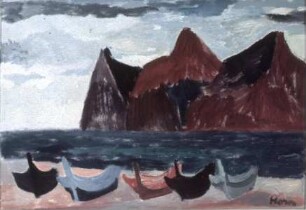Bucht mit Barken