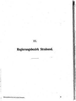 Regierungsbezirk Stralsund