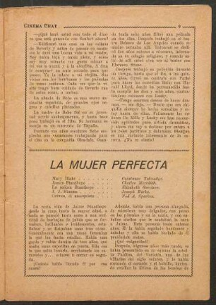La mujer perfecta