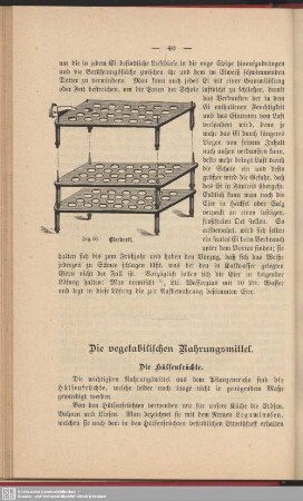 Die vegetabilischen Nahrungsmittel