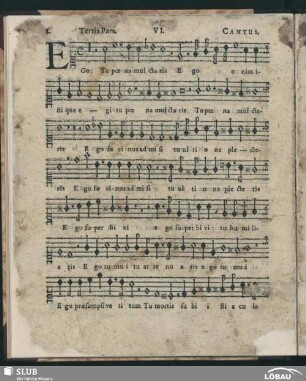 VI. Ego enim inique egi; SWV 58