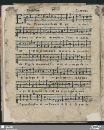 VI. Ego enim inique egi; SWV 58