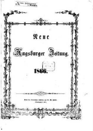 Neue Augsburger Zeitung. 1866,1/6